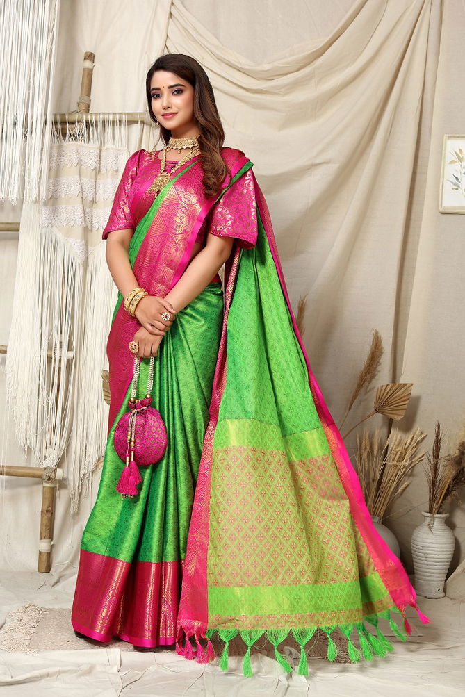 Meera 172 Banarasi Silk Sarees Catalog
